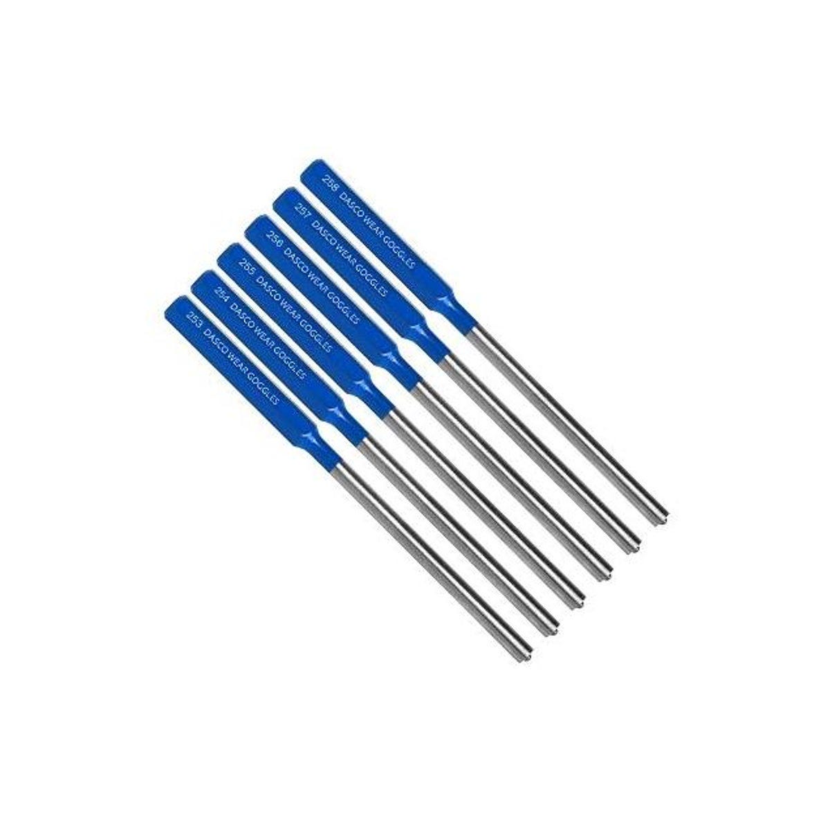 Dasco Pro Roll Pin Punch Kit (6-Piece)