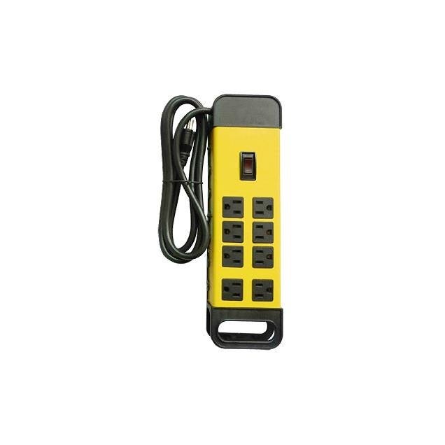 Master Electrician 8-Outlet Heavy-Duty Metal Power Center Master Electrician 8-Outlet Heavy-Duty Metal Power Center