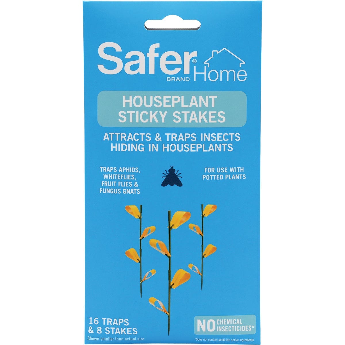 Safer Home Houseplant Sticky Stake Insect Traps (8-Pack) Safer Home Houseplant Sticky Stake Insect Traps (8-Pack)