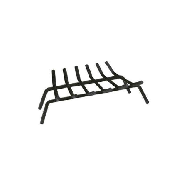 Panacea 27 In. Black Wrought Iron Fireplace Grate Panacea 27 In. Black Wrought Iron Fireplace Grate