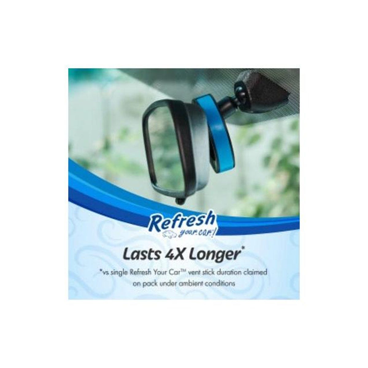 Refresh Your Car! Discreet Ring Car Air Freshener, Fresh Linen Scent - photo 4
