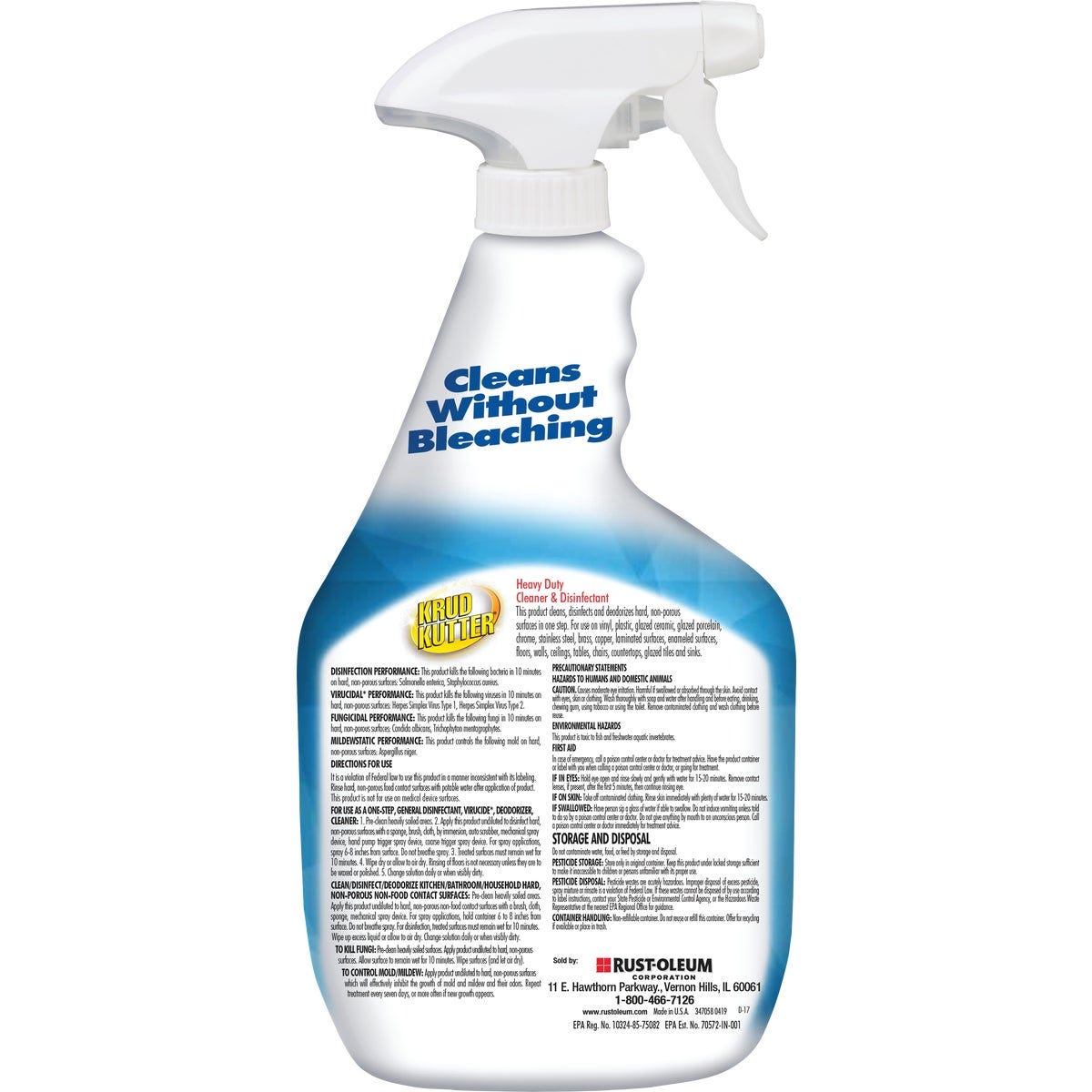 Krud Kutter 32 Oz. Heavy Duty Cleaner & Disinfectant Spray - photo 2