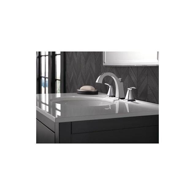 Delta Flynn Chrome 2-Handle Widespread Bathroom Faucet - photo 4 Delta Flynn Chrome 2-Handle Widespread Bathroom Faucet - photo 4