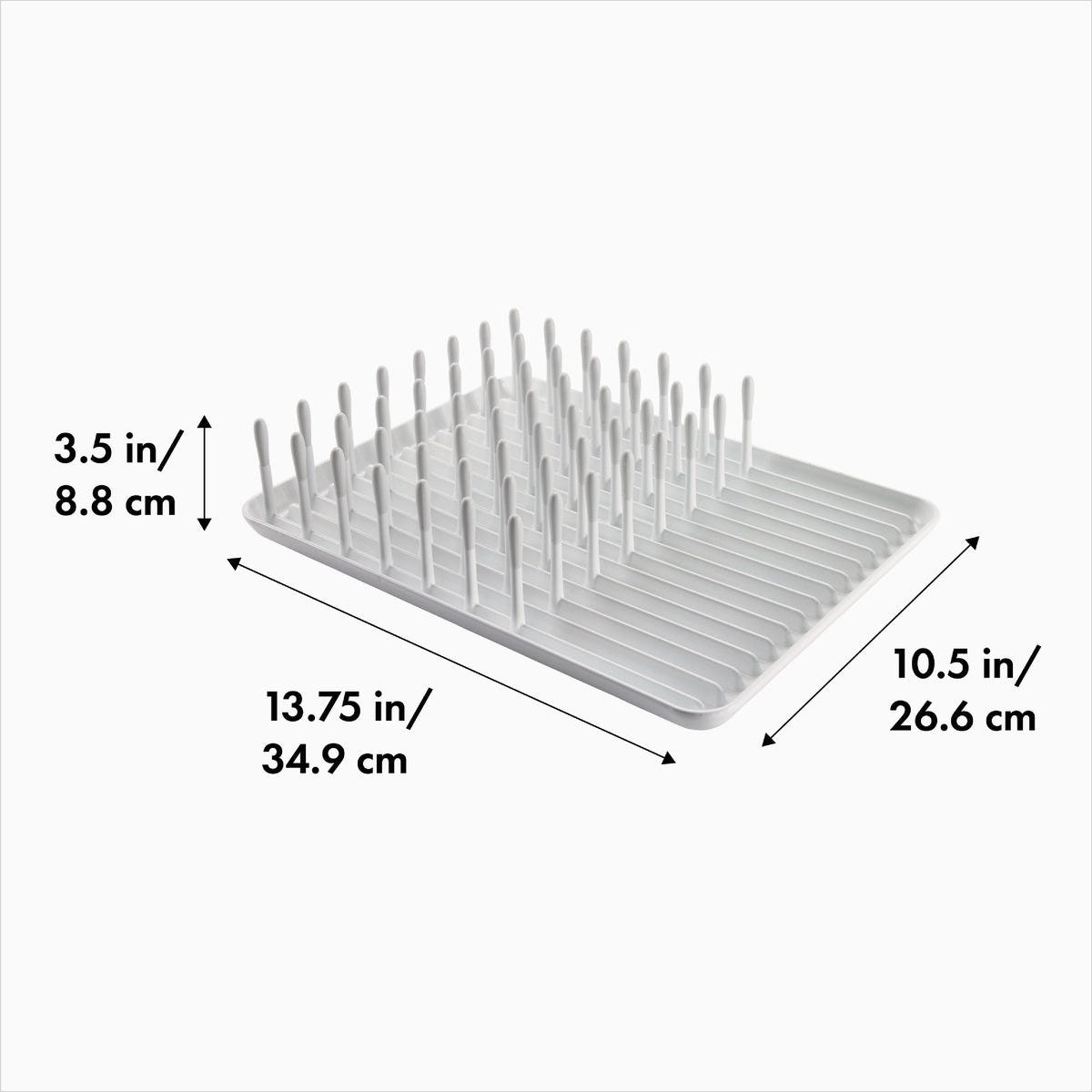 OXO Good Grips 10-1/2 In. W x 13-3/4 In. L White Dish Rack - photo 4 OXO Good Grips 10-1/2 In. W x 13-3/4 In. L White Dish Rack - photo 4