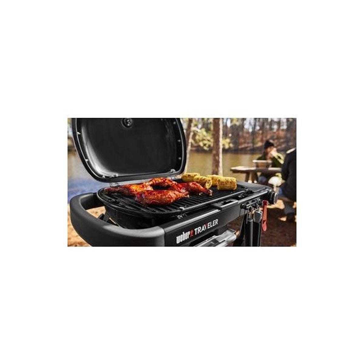 Weber Traveler Black Compact Portable LP Grill - photo 3 Weber Traveler Black Compact Portable LP Grill - photo 3
