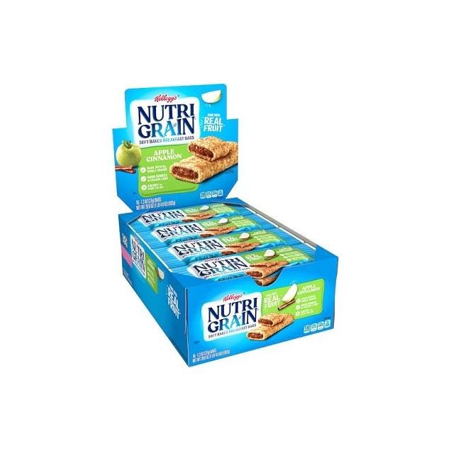 Kellogg's 1.3 Oz. Nutri Grain Apple Cinnamon Bar
