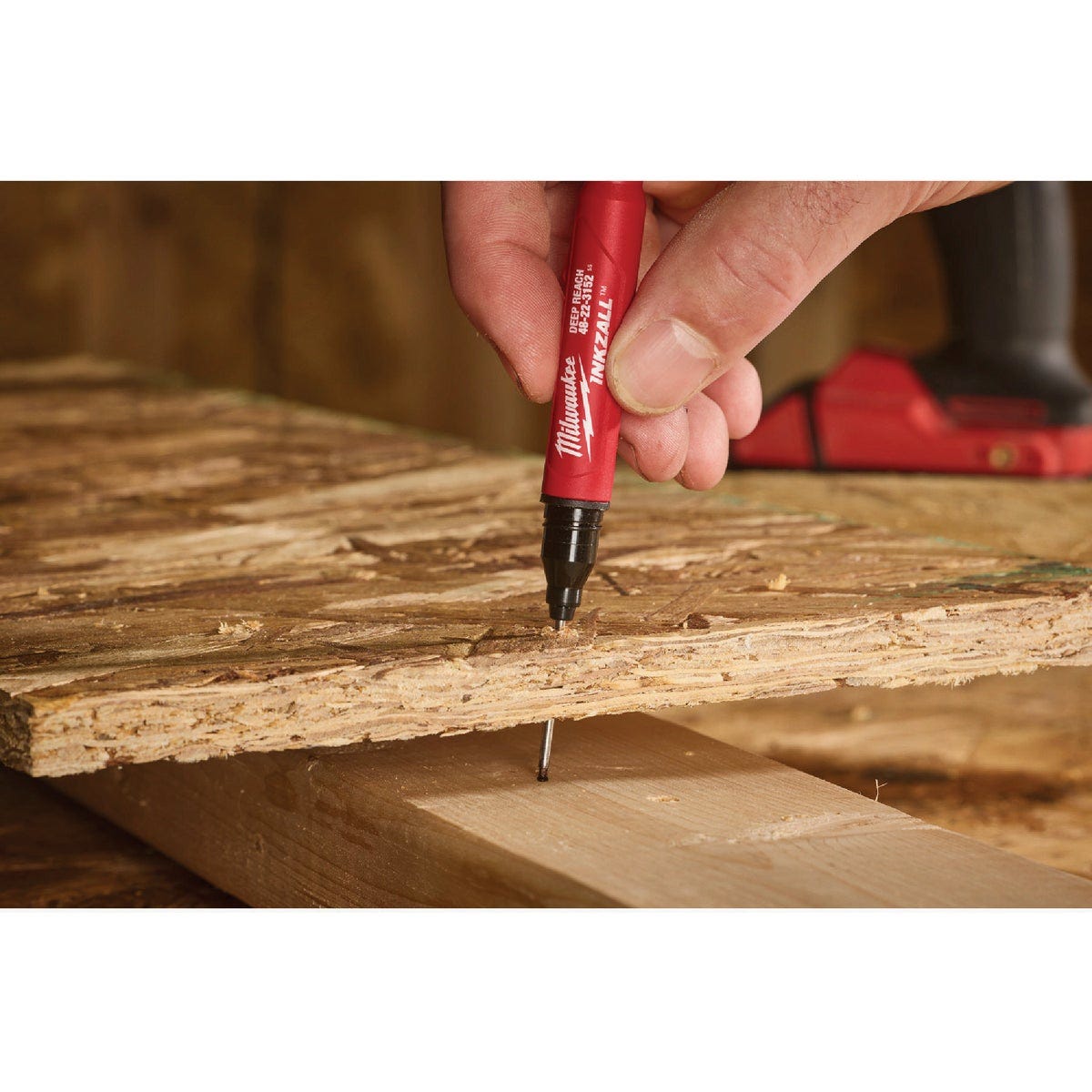 Milwaukee INKZALL 2-in-1 Deep Reach Ultra Fine Point Black Jobsite Marker - photo 5