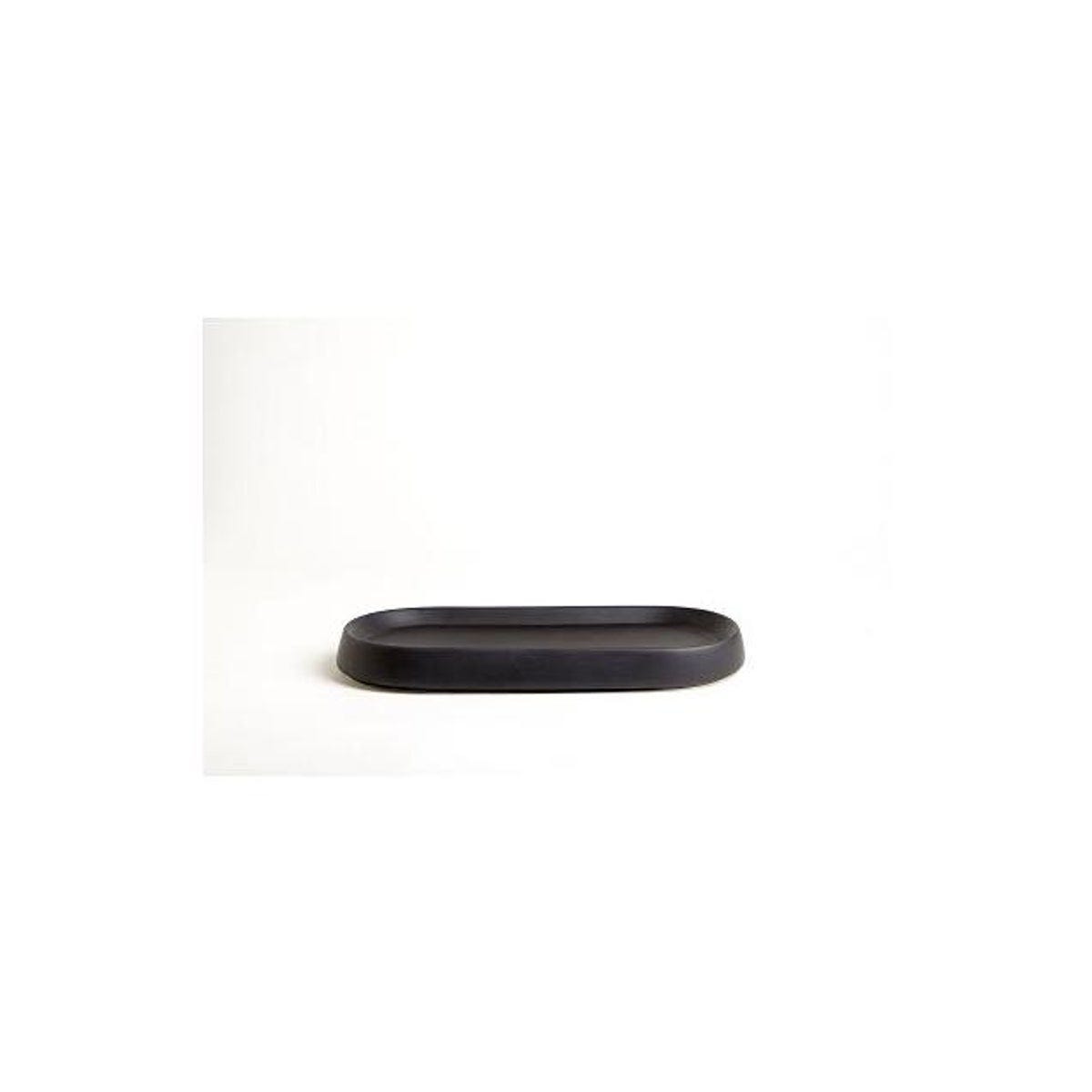Moda At Home Matte Black Ceramic Bathroom Dish Moda At Home Matte Black Ceramic Bathroom Dish