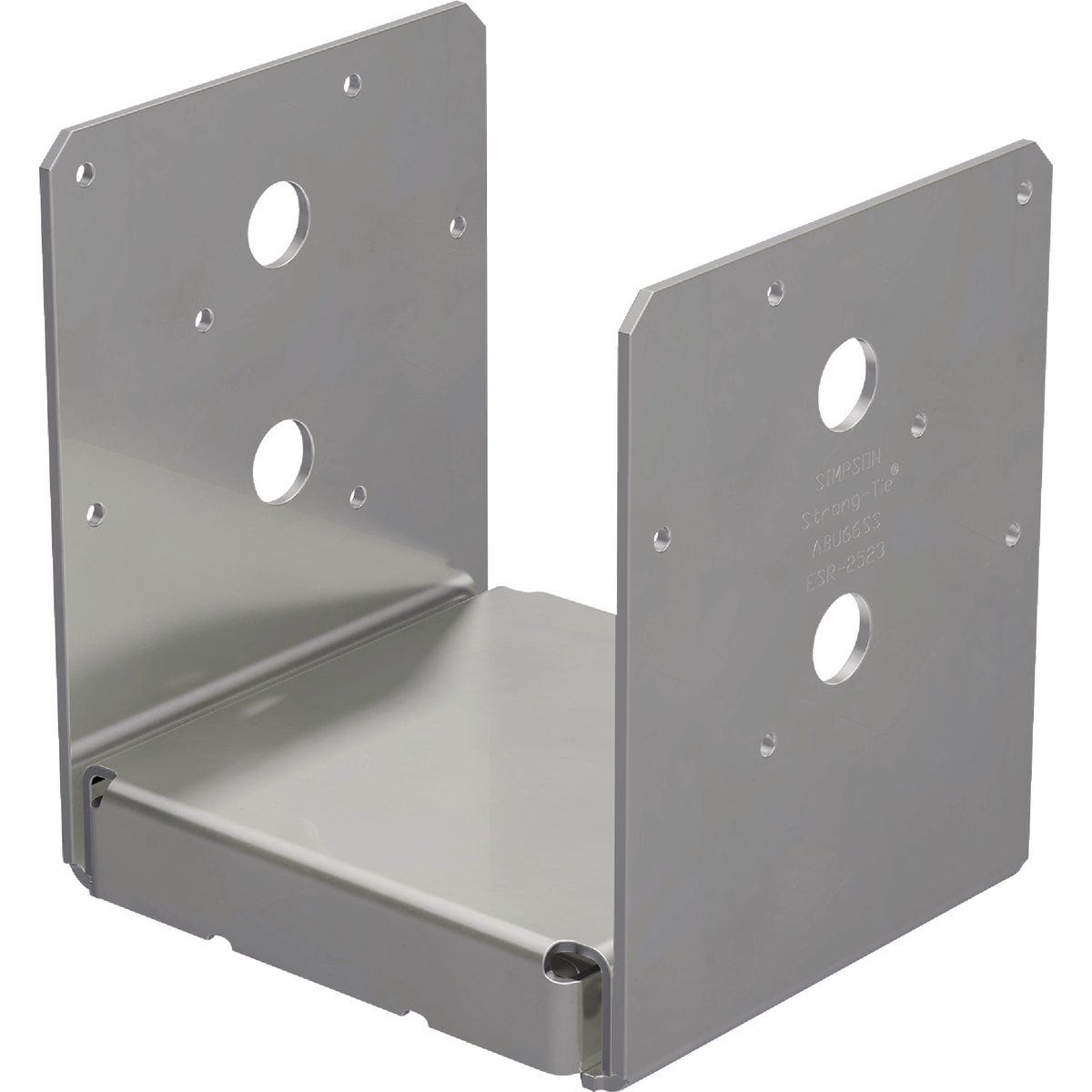 Simpson Strong-Tie ABU Stainless Steel Adjustable Post Base for 6x6 Simpson Strong-Tie ABU Stainless Steel Adjustable Post Base for 6x6