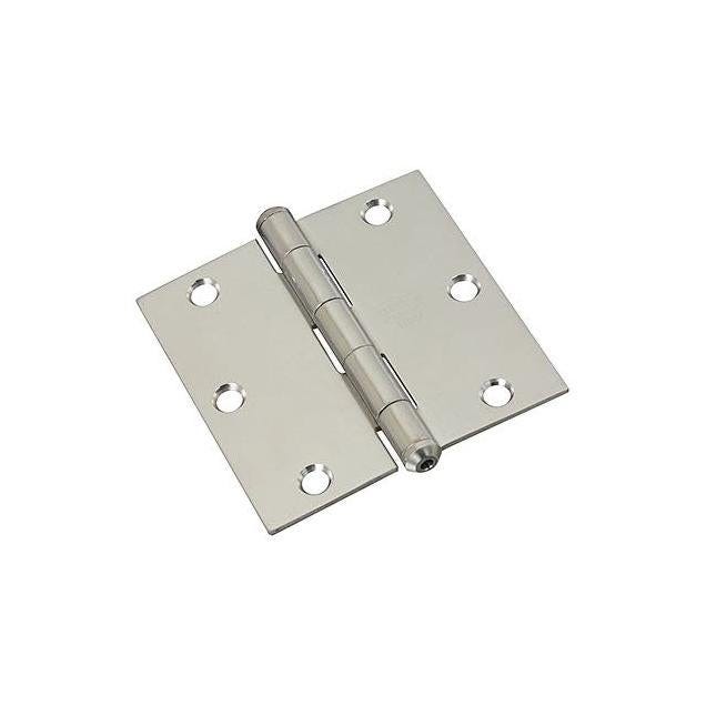 National Hardware 3 In. Stainless Steel Interior Door Hinge