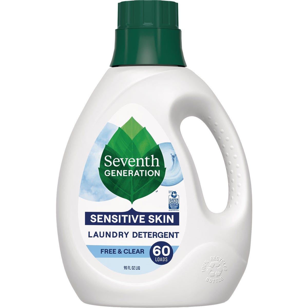 Seventh Generation 90 Oz. Free & Clear Liquid Laundry Detergent Seventh Generation 90 Oz. Free & Clear Liquid Laundry Detergent
