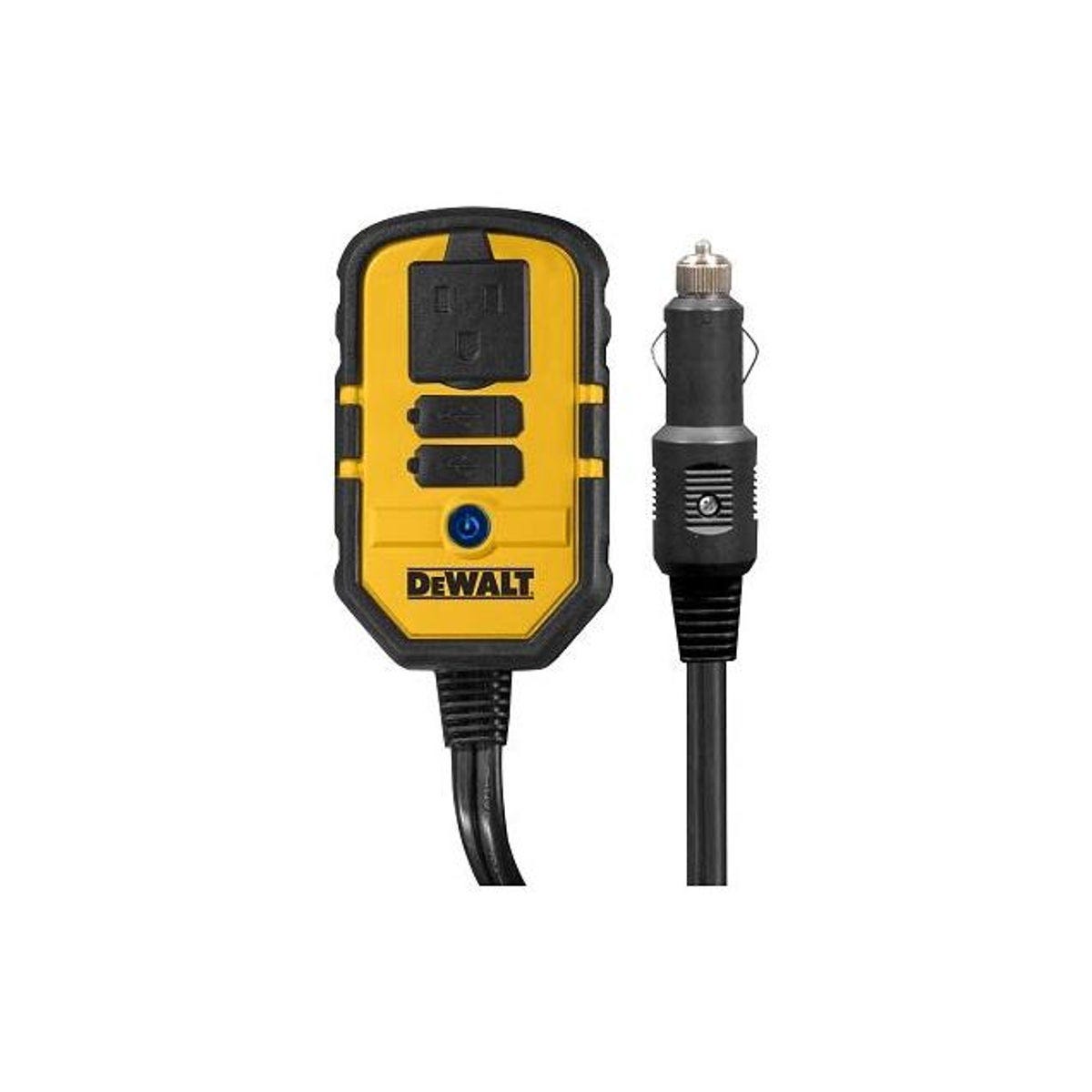 DeWalt 140W Power Inverter + USB ports