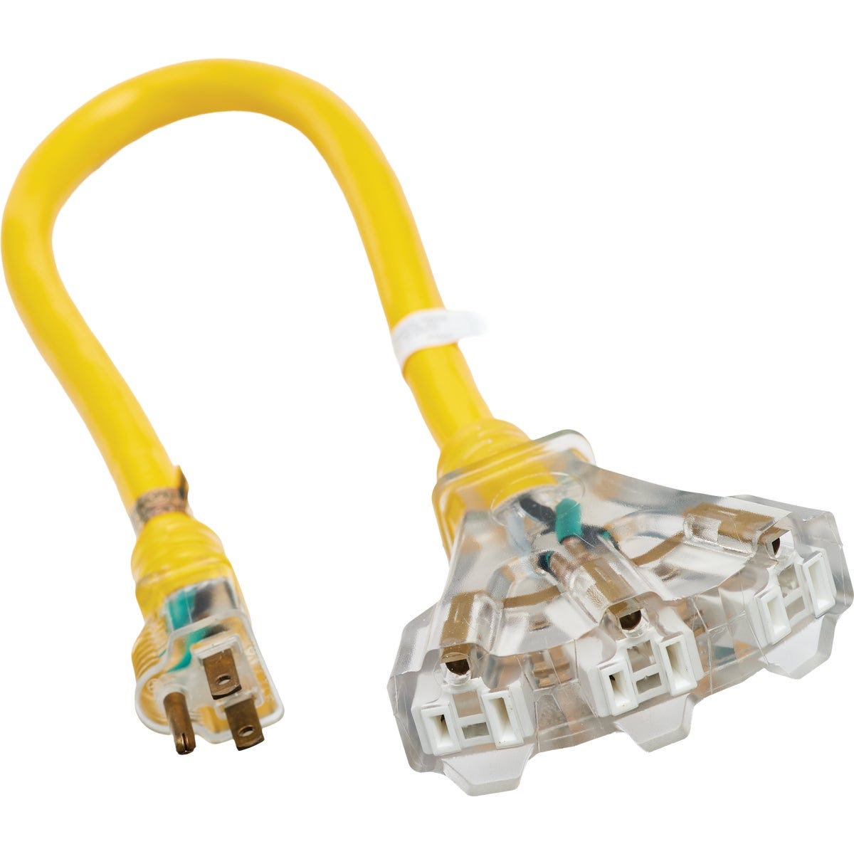 Yellow Jacket 2 Ft. 12/3 Contractor Grade Power Block Extension Cord - photo 3 Yellow Jacket 2 Ft. 12/3 Contractor Grade Power Block Extension Cord - photo 3