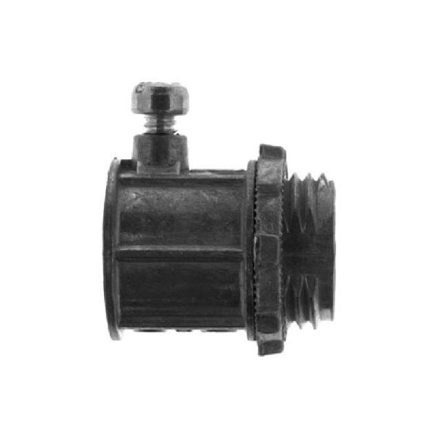 Halex 2 In. Electrical Metallic Tubing Set-Screw Connector