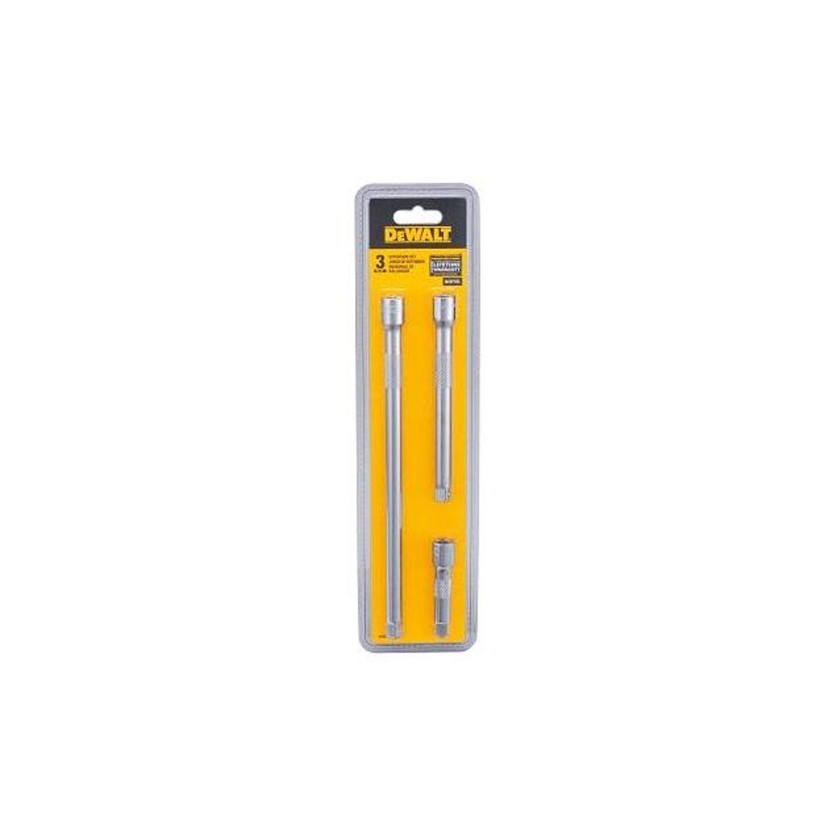 DeWalt 3/8 In. Drive Extension Set (3-Piece) DeWalt 3/8 In. Drive Extension Set (3-Piece)