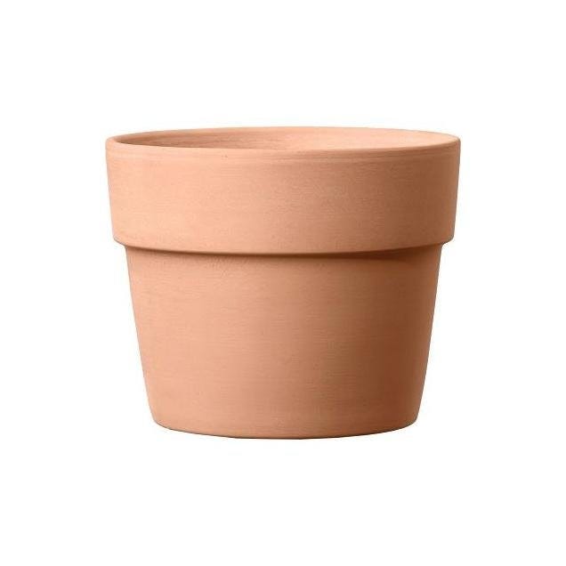 Deroma 5.1 In. White Terracotta Clay Planter Deroma 5.1 In. White Terracotta Clay Planter