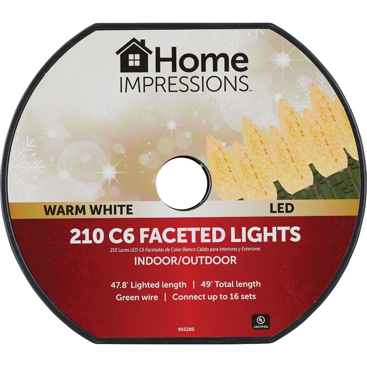 Home Impressions Warm White 210-Bulb C6 LED Light Set - photo 2