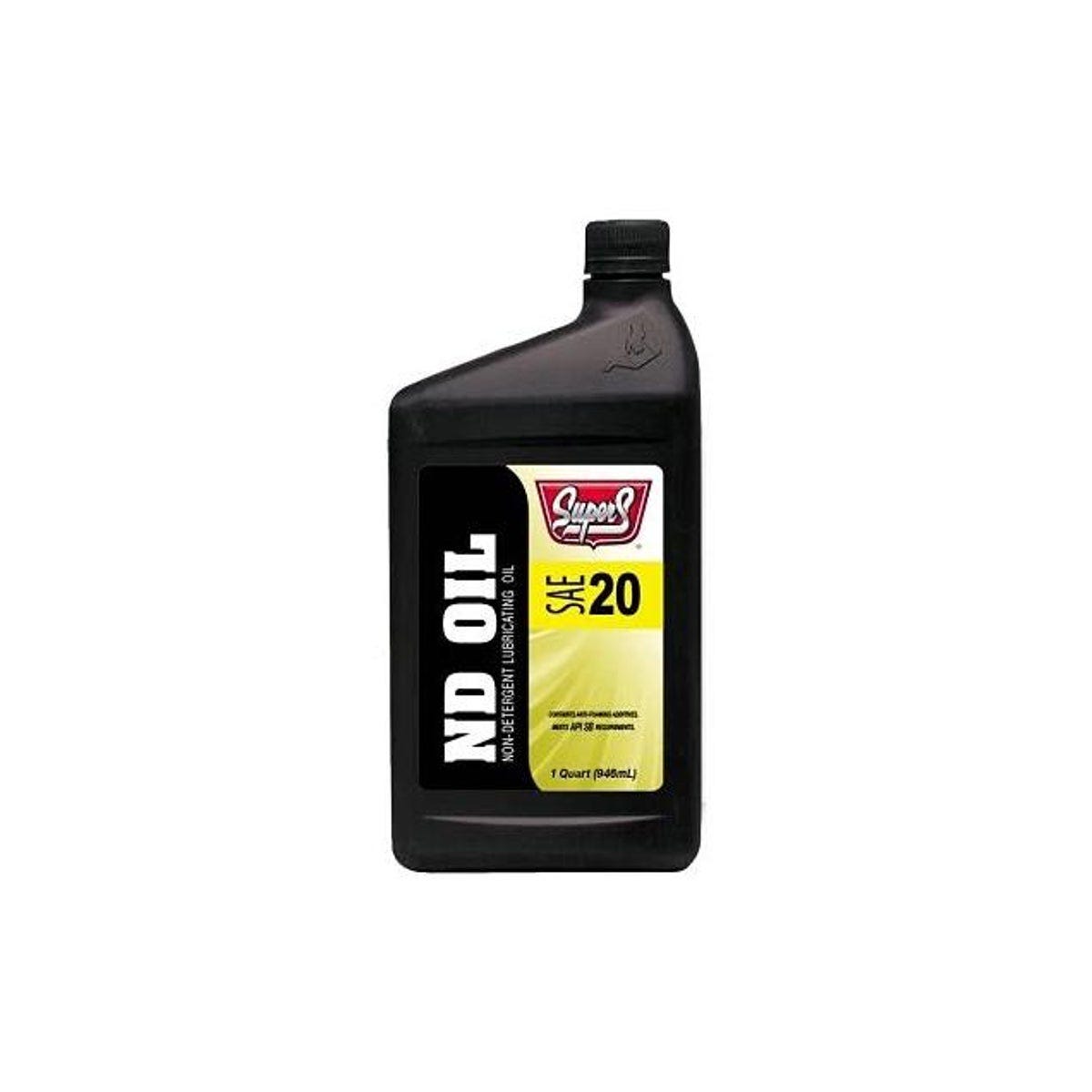 Super S 1-Qt. SAE20 Non-Detergent Motor Oil