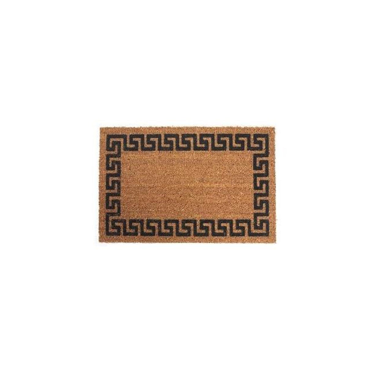 Sports Licensing Solutions 18 In. x 30 In. Greek Key Coir Door Mat