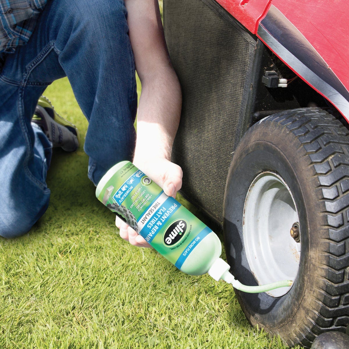 Slime ATV & Mower Tubeless 24 Oz. Tire Sealant - photo 2