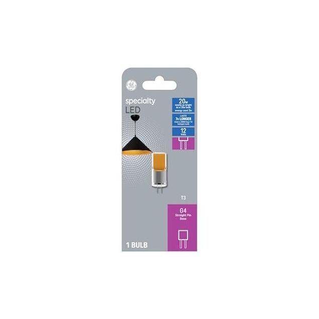 GE 2W 190 Lumens Warm White Frosted LED Light Bulb
