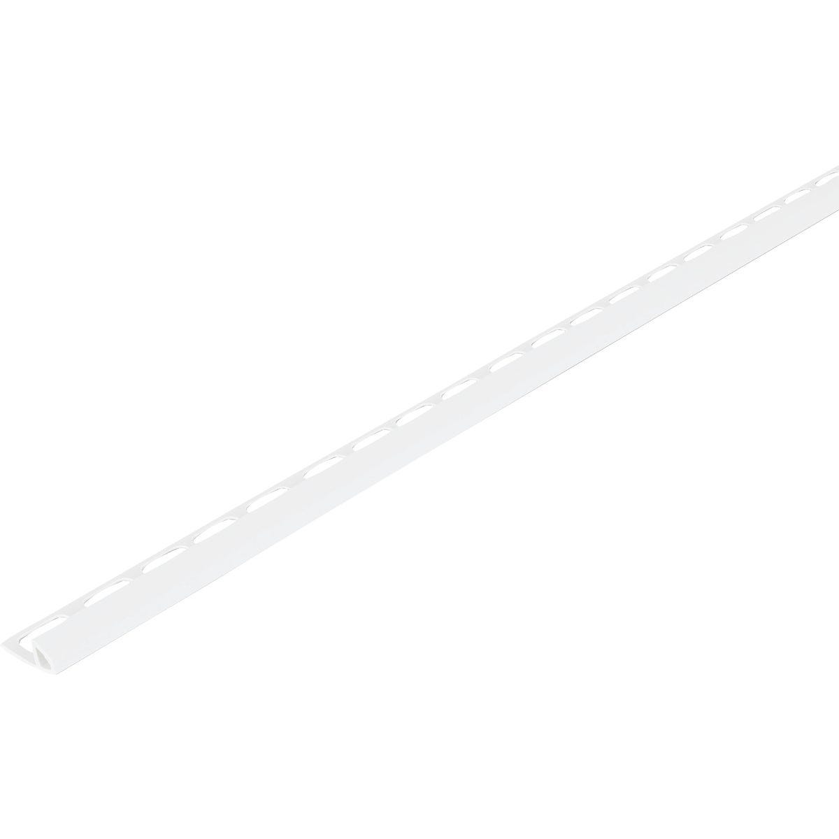 M-D Building Products 5/16 In. x 96 In. White PVC Bullnose