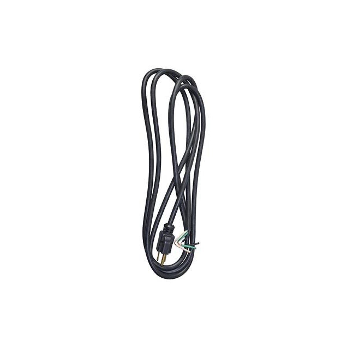 Master Electrician 9 Ft. 16/3 SJTW Black Power Cord