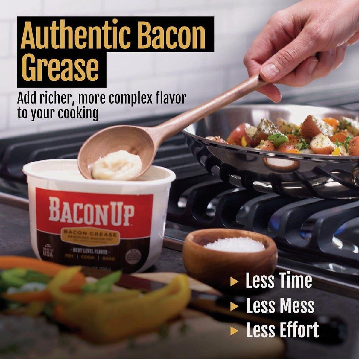 Bacon Up 14 Oz. Bacon Grease - photo 6