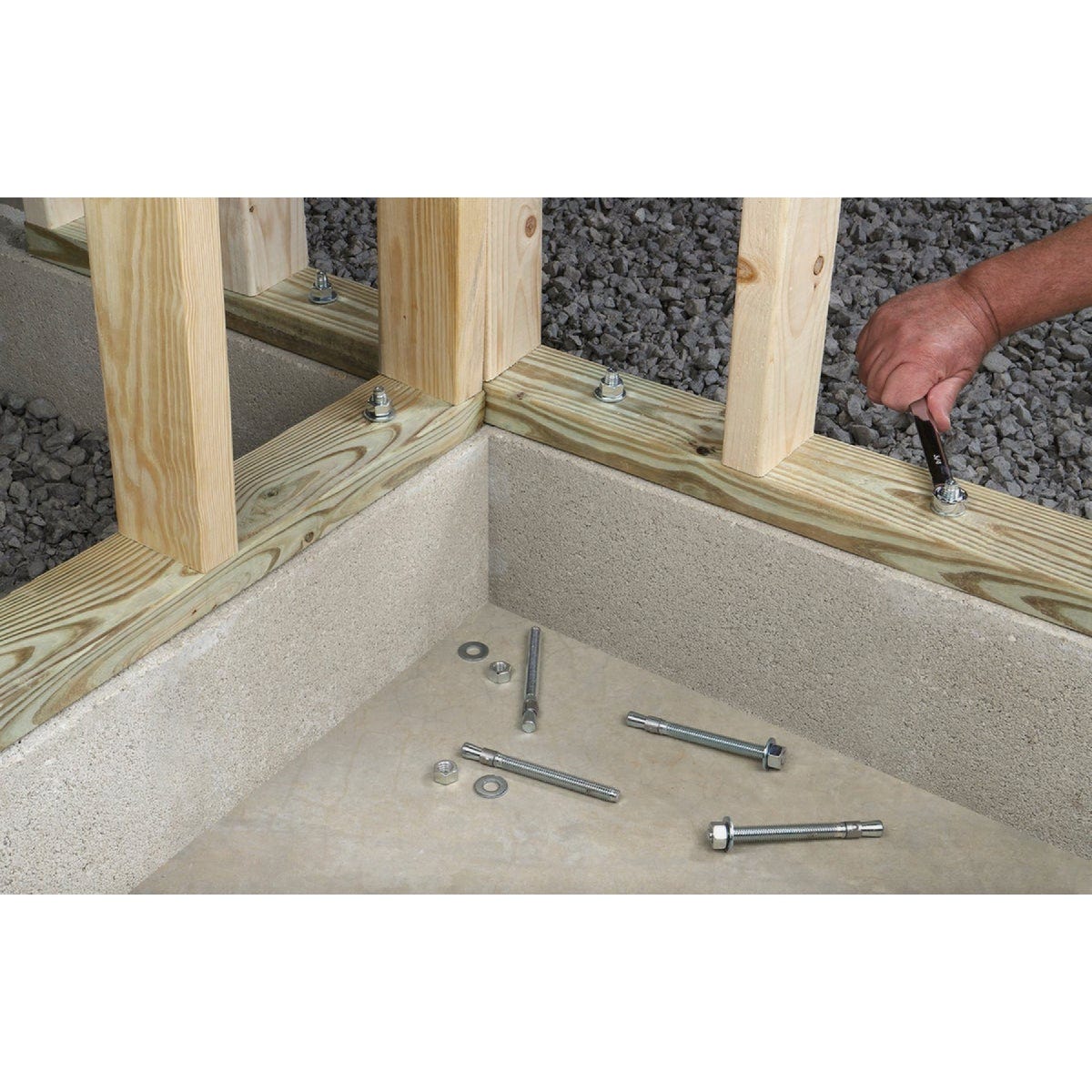 Red Head 1/2 In. x 3-3/4 In. Concrete Wedge Anchor (10-Count) - photo 4 Red Head 1/2 In. x 3-3/4 In. Concrete Wedge Anchor (10-Count) - photo 4