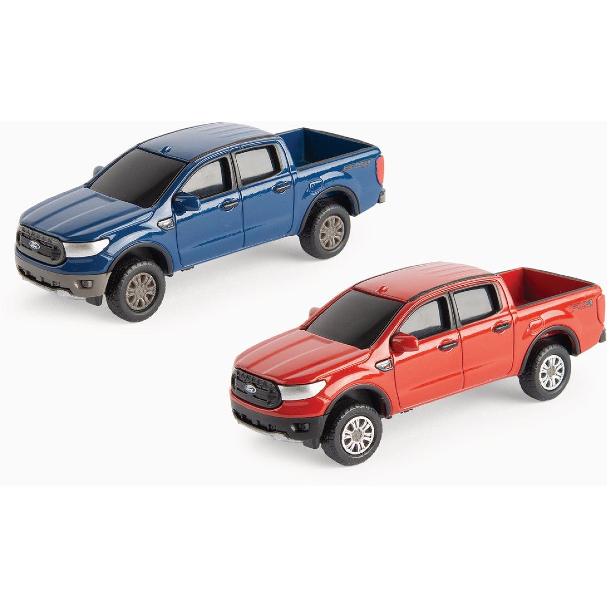 FORD Ranger 2019 XLT Collect N Play Die-Cast Metal 1:64 4-Door Truck Assortment-