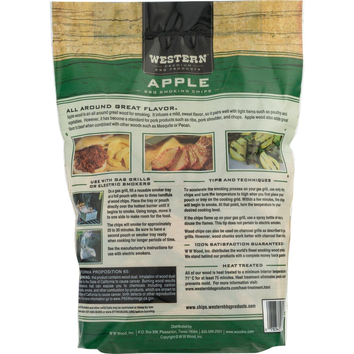 Western 180 Cu. In. Apple Wood Smoking Chips - photo 5