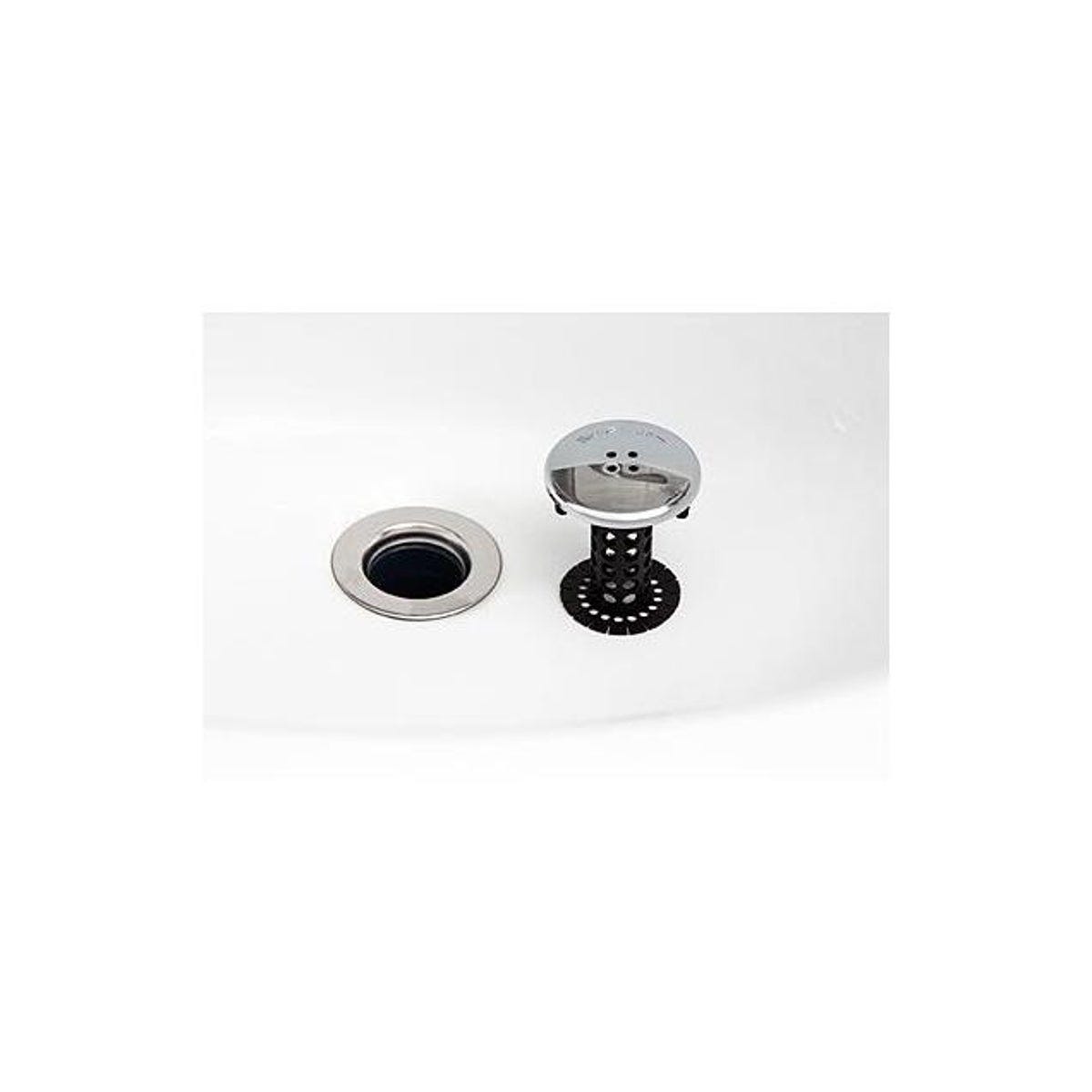 SinkShroom Black/Chrome Bathroom Sink Drain Strainer - photo 4 SinkShroom Black/Chrome Bathroom Sink Drain Strainer - photo 4