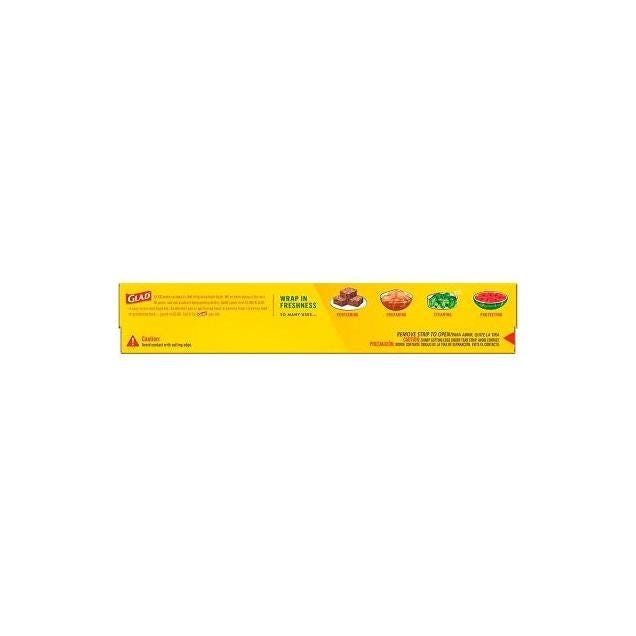 Glad Cling'n Seal Clear Cling Food Wrap, 200 Sq. Ft. Roll - photo 4 Glad Cling'n Seal Clear Cling Food Wrap, 200 Sq. Ft. Roll - photo 4