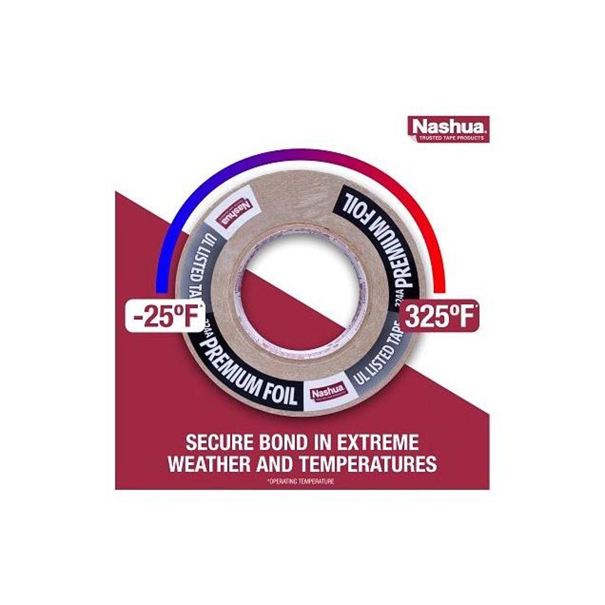 Nashua 2.5 In. x 60 Yd. Silver Foil Tape - photo 4