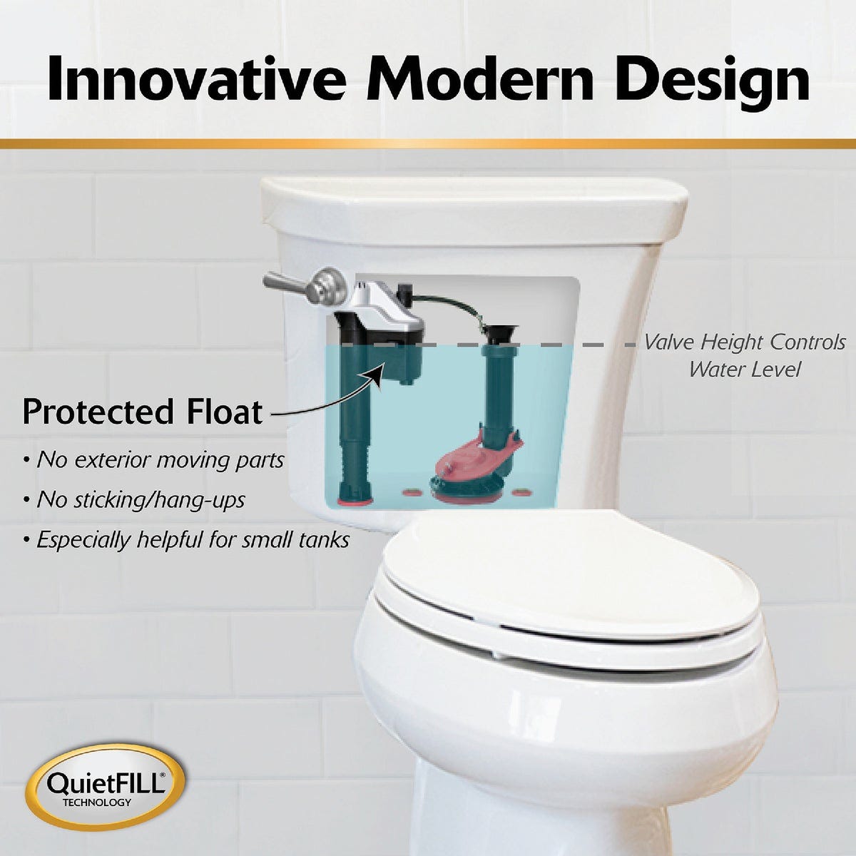 Korky QuietFILL Platinum Fill Valve - photo 4