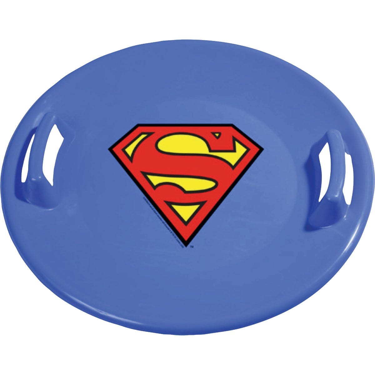 Slippery Racer Superman 26 In. Saucer Sled Slippery Racer Superman 26 In. Saucer Sled