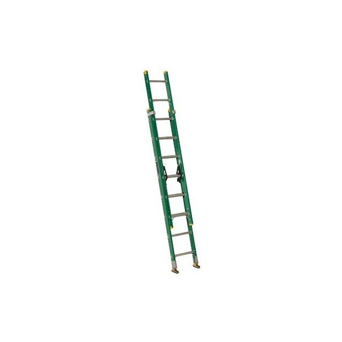 Louisville 16 Ft. Fiberglass Extension Ladder with 225 Lb. Load Capacity Type II Duty Rating Louisville 16 Ft. Fiberglass Extension Ladder with 225 Lb. Load Capacity Type II Duty Rating