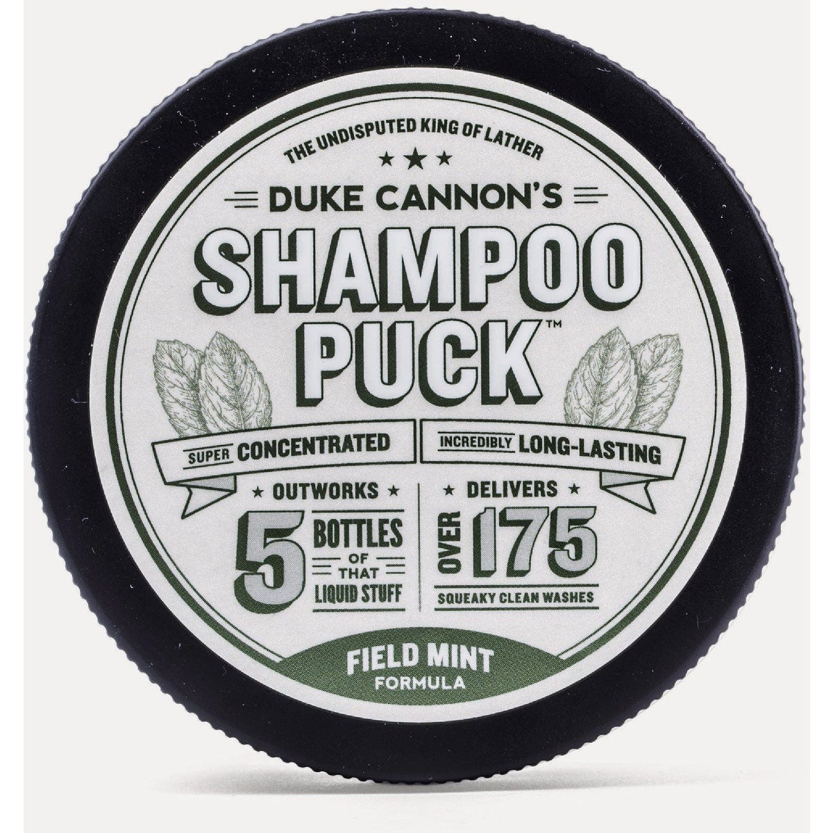 Duke Cannon Shampoo Puck - Field Mint Duke Cannon Shampoo Puck - Field Mint