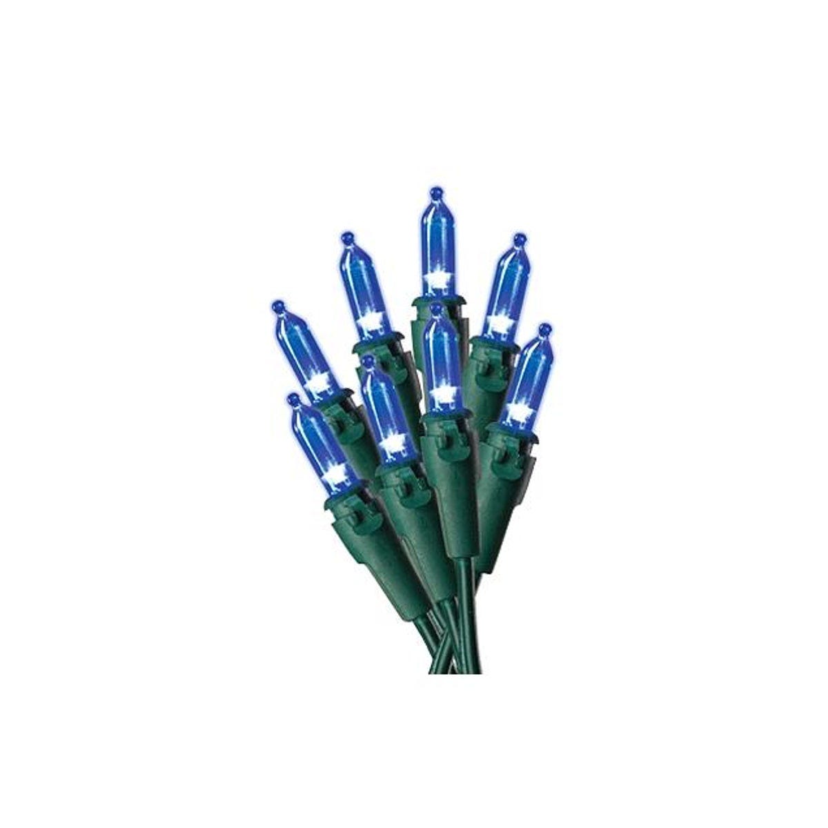 Holiday Wonderland Blue 100-Bulb Mini Christmas Light Set Holiday Wonderland Blue 100-Bulb Mini Christmas Light Set