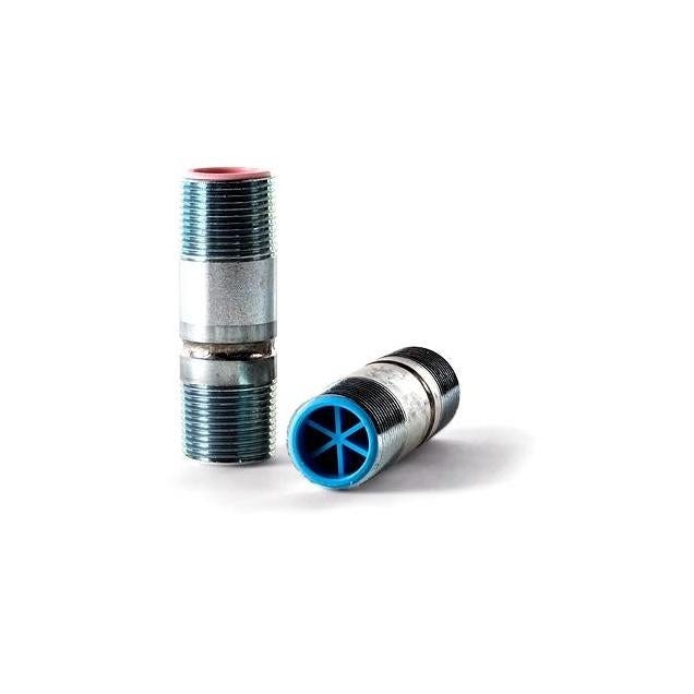 Camco 3/4 NPT x 3/4 NPT x 3 In. Dielectric Water Heater Heat Trap (2-Pack)