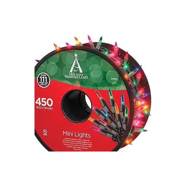 Holiday Wonderland Christmas Mini Light Set, Multi (450-Count) - photo 3 Holiday Wonderland Christmas Mini Light Set, Multi (450-Count) - photo 3