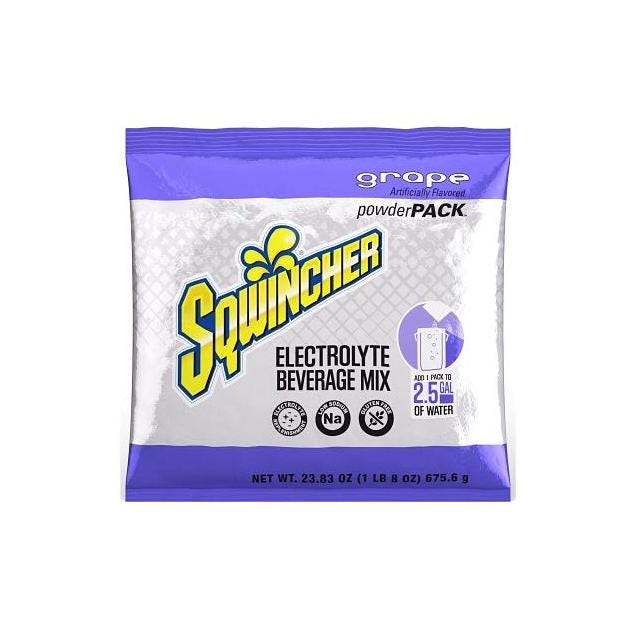 Sqwincher 2.5 Gal. Grape Electrolyte Drink Mix Powder