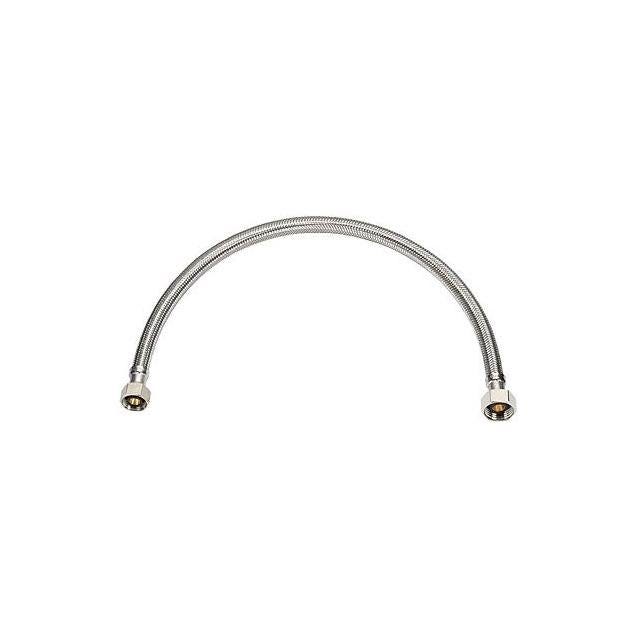 Homewerks Worldwide 1/2 FIP x 1/2 FIP x 24 In. Braided Stainless Steel Faucet Connector