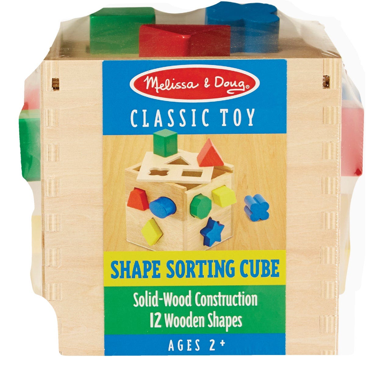 Melissa & Doug Wood Shape Sorting Cube - photo 4