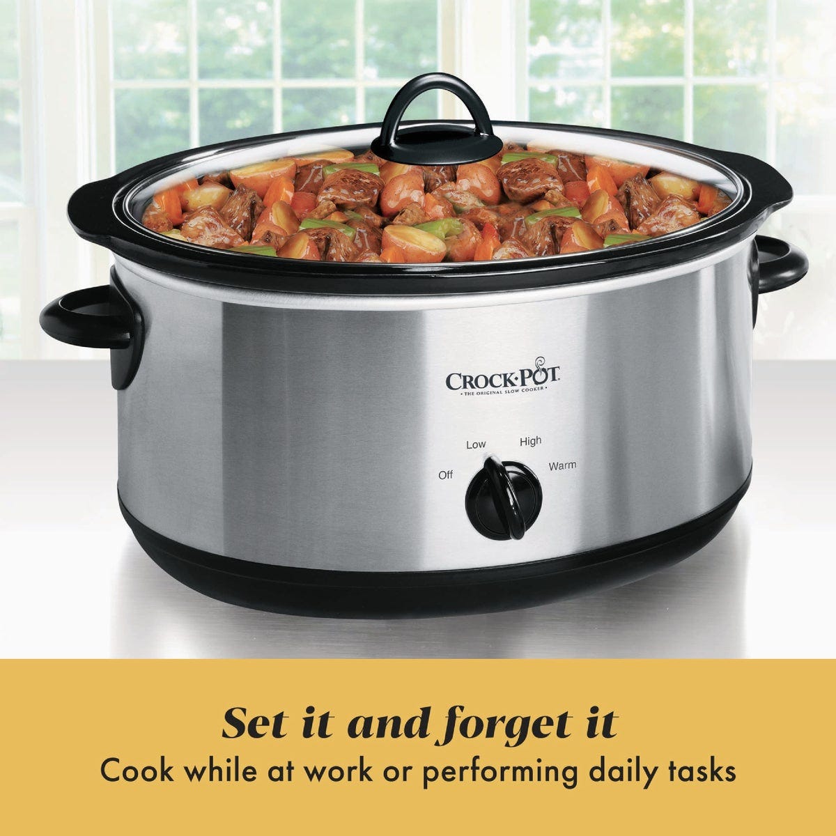 Crock-Pot 7 Qt. Stainless Steel Manual Slow Cooker - photo 4 Crock-Pot 7 Qt. Stainless Steel Manual Slow Cooker - photo 4