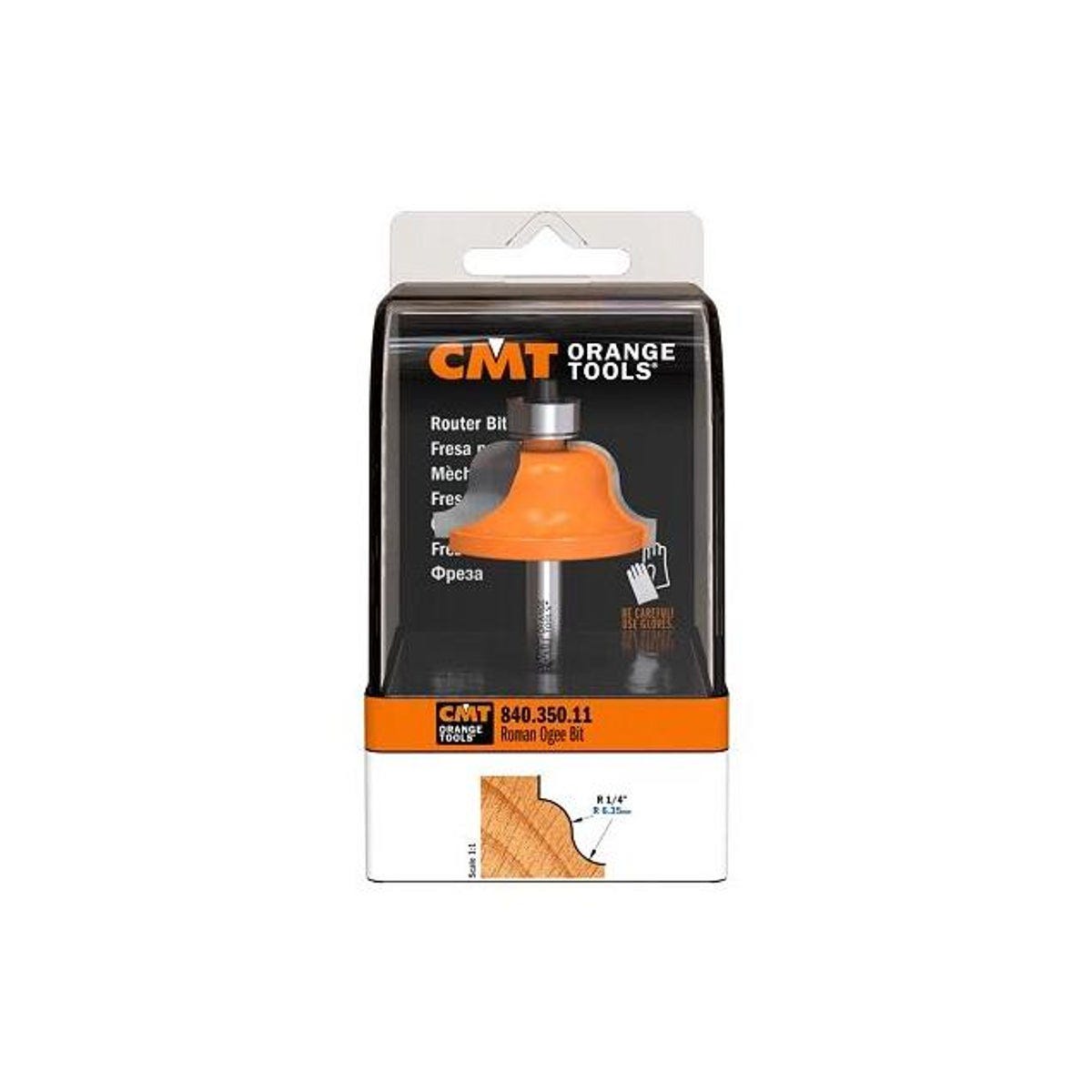 CMT Orange Tools 1/4 In. Radius 1/4 In. Shank Roman Ogee Router Bit - photo 2
