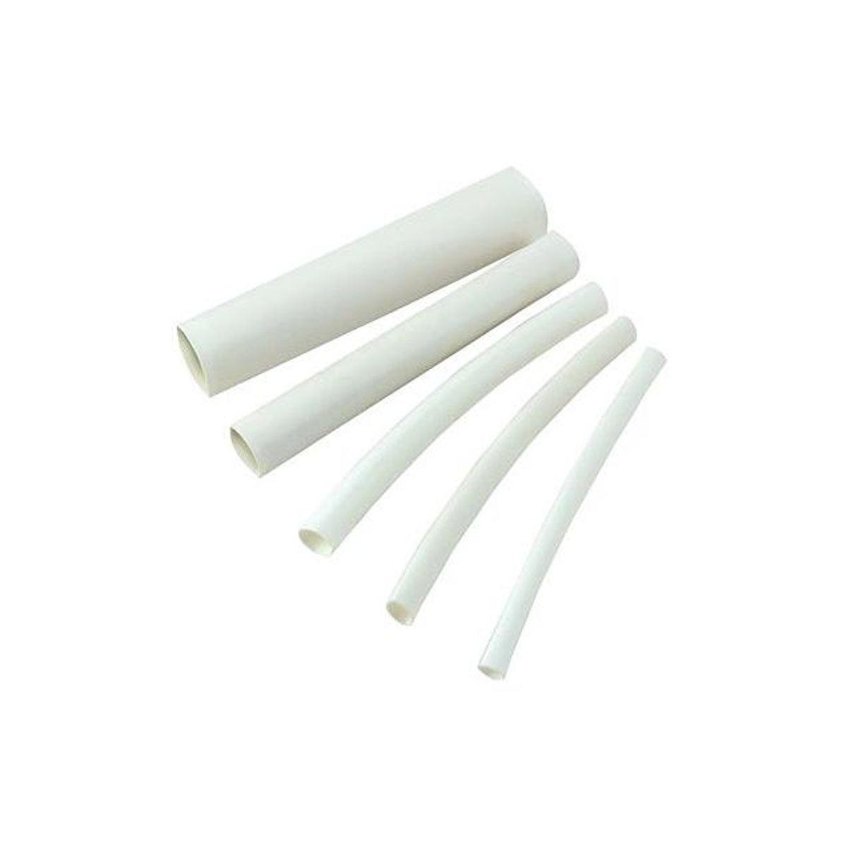 Gardner Bender 1/2-1/4 In. x 4 In. White Heat Shrink Tubing