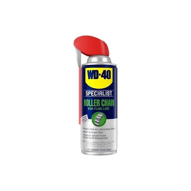WD-40 10 Oz. Specialist Universal Industrial Aerosol Chain Lubricant WD-40 10 Oz. Specialist Universal Industrial Aerosol Chain Lubricant
