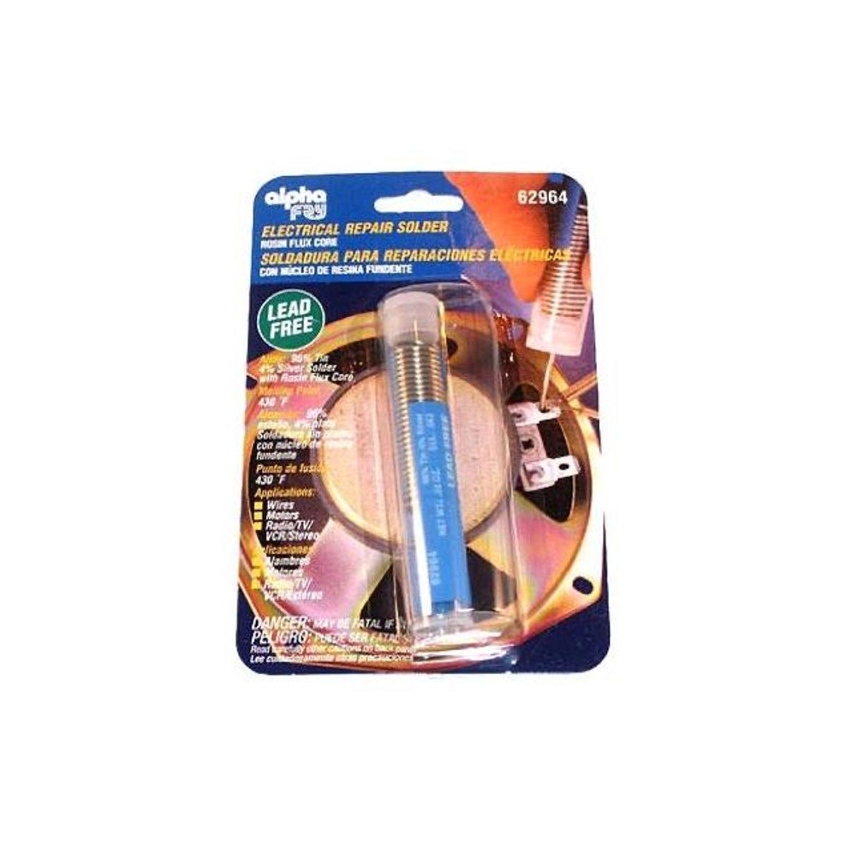 Alpha Metals 0.5 Oz. Electrical Solder