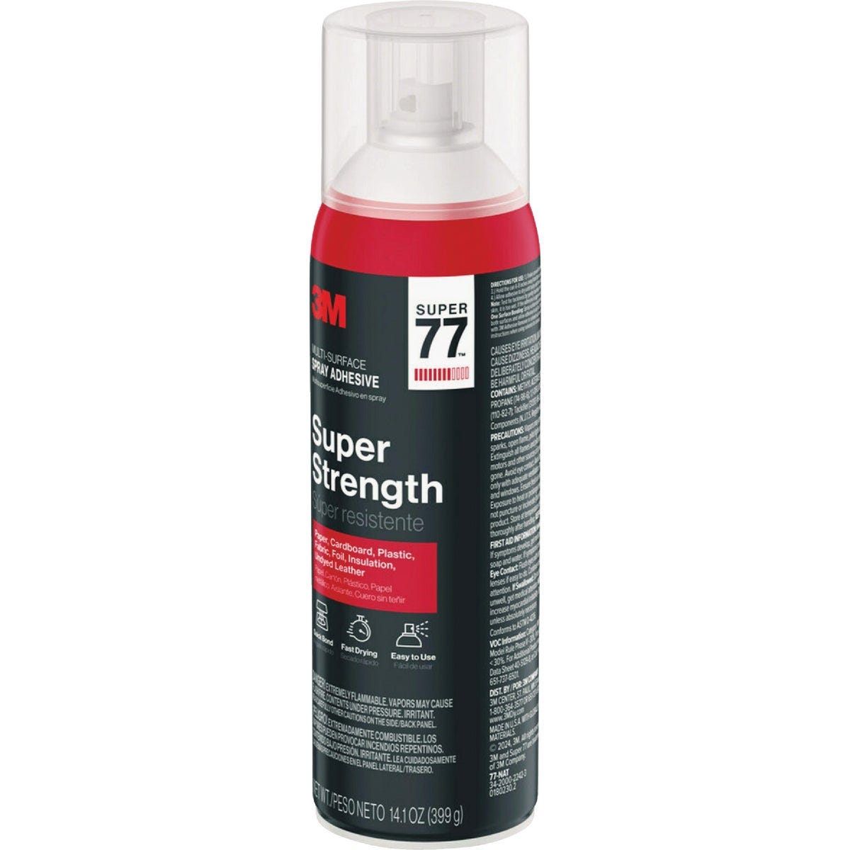 3M Super 77 14.1 Oz. Multi-Surface Spray Adhesive - photo 3
